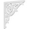 Ekena Millwork Athens Architectural Grade PVC Bracket, 5/8"W X 20"D X 20"H BKTP01X20X20AT - alternate 1